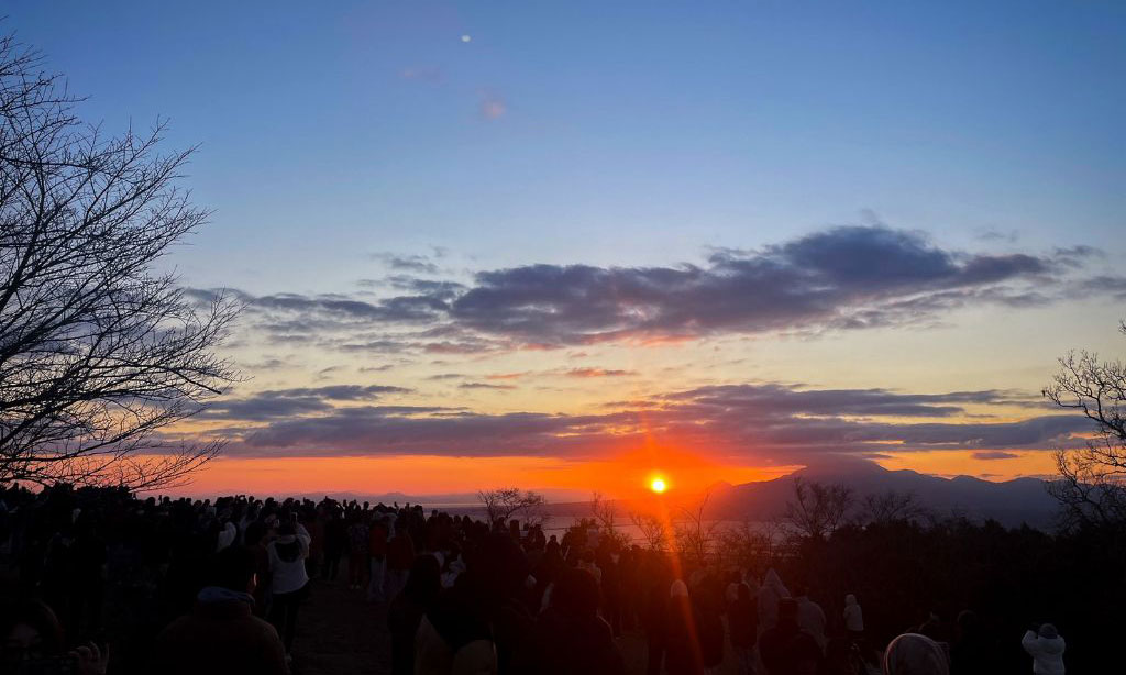 トップフロント　白木峰初日の出