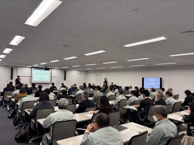 まちづくり講演会　武居丈二氏の写真
