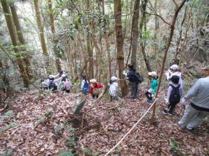 鮎返しの滝を探して山へ