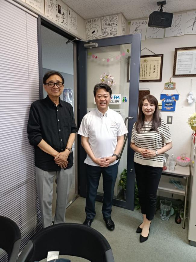 ラジオ出演「青春プレイバック」の写真