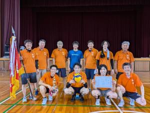 バレーボール大会　男子優勝　喜々津船津