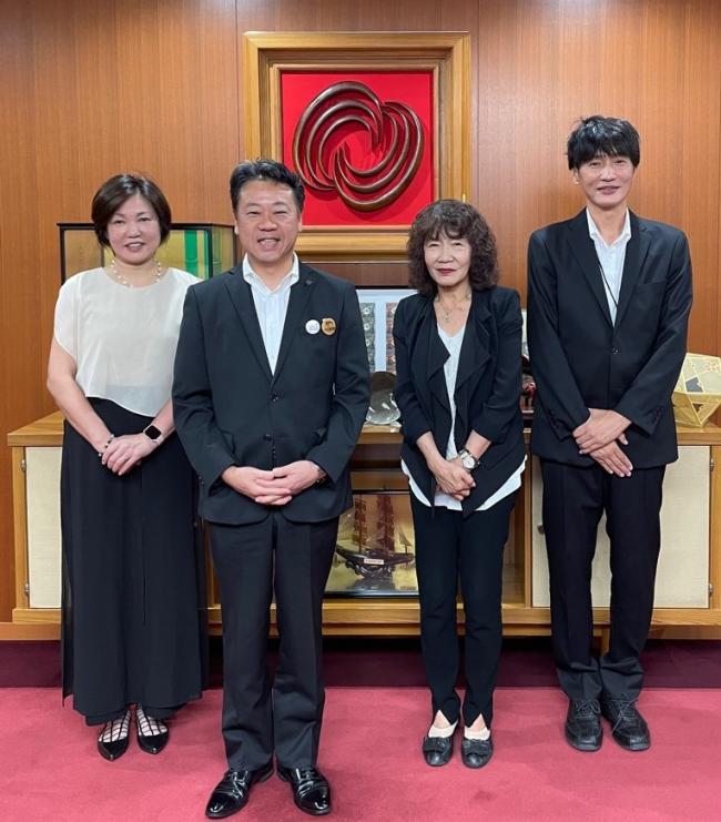 表敬【社会福祉法人福翠会】　写真