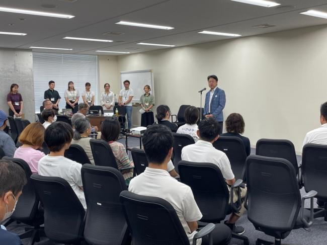 地域おこし協力隊報告会　写真