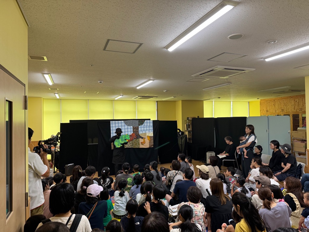 人形劇の会場
