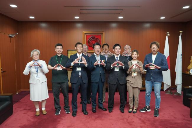 諫早市地域おこし協力隊辞令交付式 写真