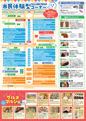 エコフェスタPRチラシ（裏）