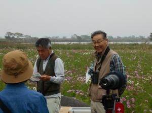 日本野鳥の会長崎県支部の皆さん