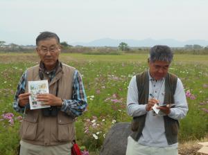 日本野鳥の会長崎県支部の皆さん