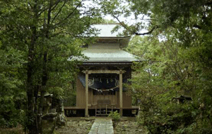 金比羅山頂のお寺の写真