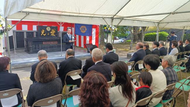 ライオンズクラブ国際協会337-C地区2リジョン角膜提供者第13回顕彰祭 写真