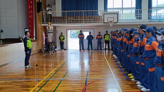 秋期訓練 飯盛地区 写真