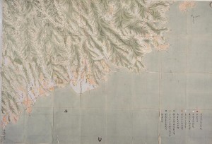 領内南海岸図（小長井・高来）の画像