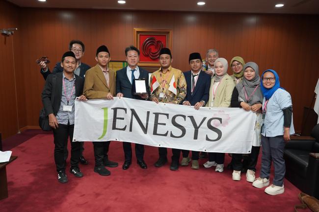 表敬【（一社）日本国際協力センター】　写真