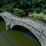 7月撮影諫早市＿国指定＿重要文化財＿眼鏡橋4