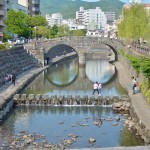 長崎市の眼鏡橋の画像