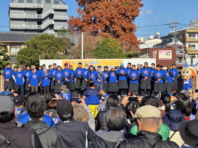 Ｖ・ファーレン長崎Ｊ1昇格報告会　写真