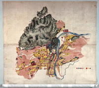 諫早家文書のなかにある絵図の写真