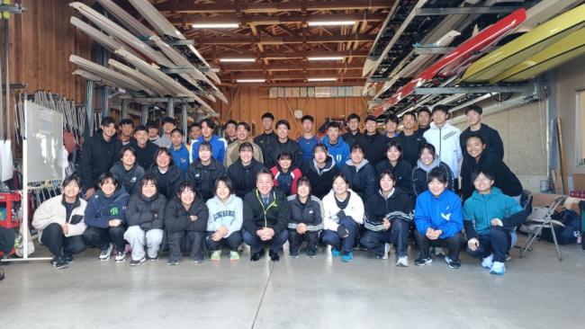 激励【有望競技者発掘育成合宿】　写真