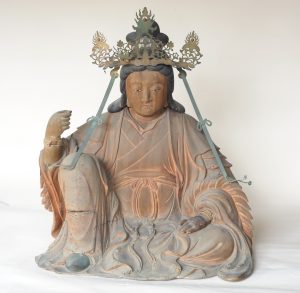 旧四面宮木造四面菩薩坐像の画像