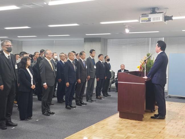 仕事始め式　写真