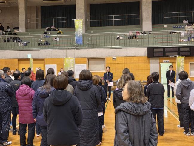 第19回諫早市長杯新春親善ミニソフトバレーボール大会 shasinn