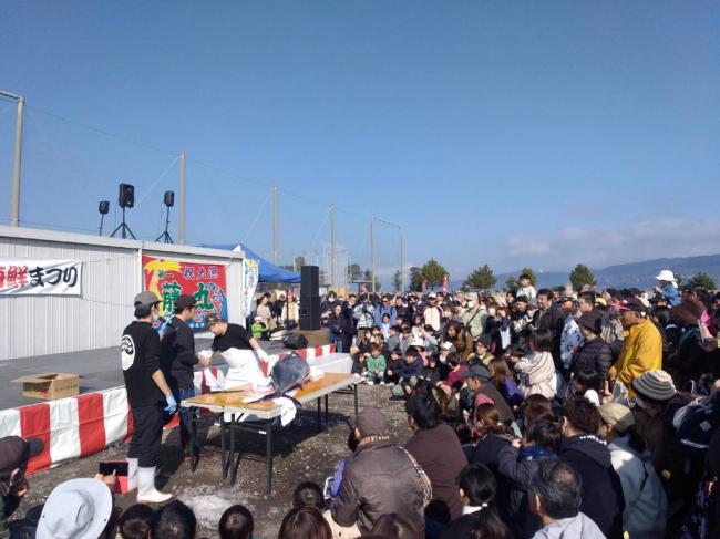 いさはや三海海鮮まつり 写真