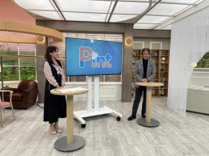 取材の様子(NBCテレビ)