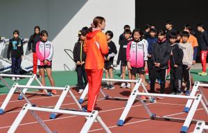 山本選手指導１