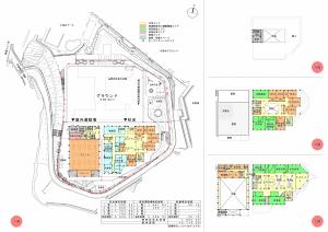 小長井学園平面図