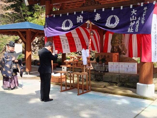 大山神社例大祭ｐ
