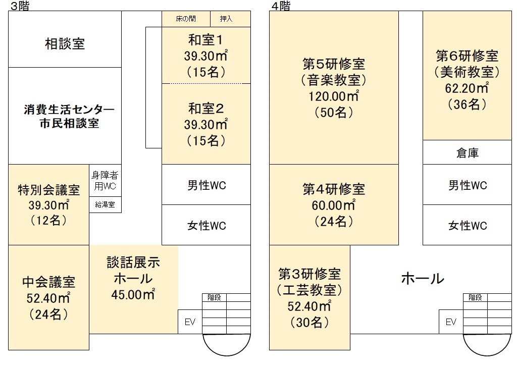 高城会館３階４階