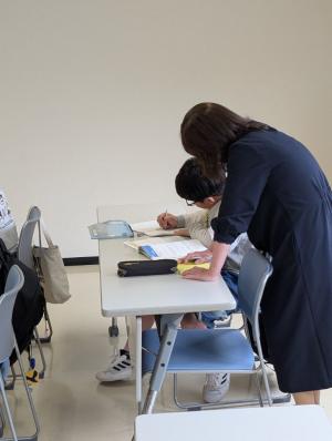 わからないところを教えてもらいました