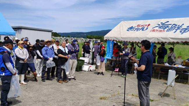 令和8年「県下一斉浜そうじ」ｐ