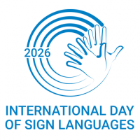 2026手話言語の国際デーロゴ