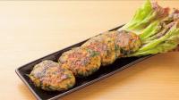 ほうれん草と大豆のつくね焼き