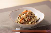 切り干し大根とひじきの炒め物