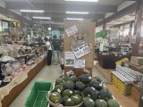 干拓野菜や加工品、雑貨が並ぶの画像