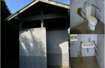 唐比浜海岸トイレの画像　