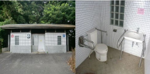唐比展望公園トイレの画像