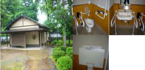 諫早公園　諫早高校裏トイレの画像