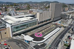 令和4年4月5日諫早駅東口交通広場