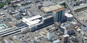 令和2年7月17日事業施行区域上空から撮影の画像