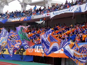 Jリーグ「Vファーレン長崎」への応援の画像