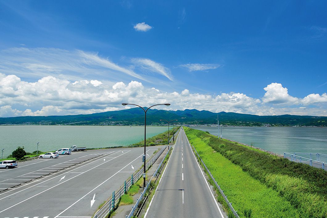 写真：諫早湾干拓八景の風景