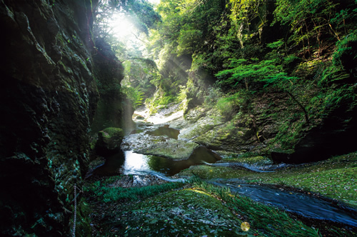 富川渓谷の画像