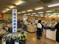 野菜や花が豊富にそろうの画像