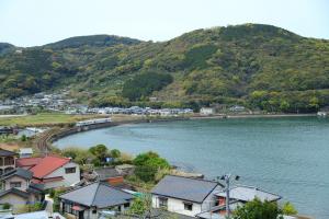 多良見町の弓なりの線路